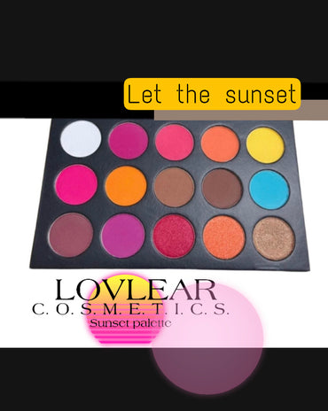 Sunset palette